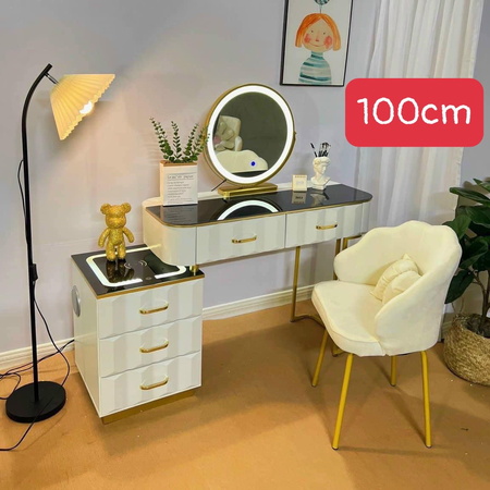 Bàn trang điểm đa năng - Trắng