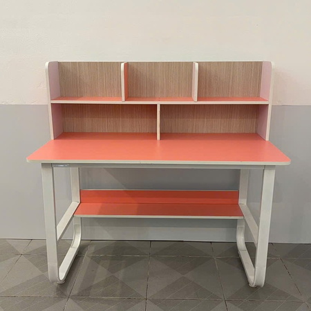 Bàn học sinh chân sắt -Hồng