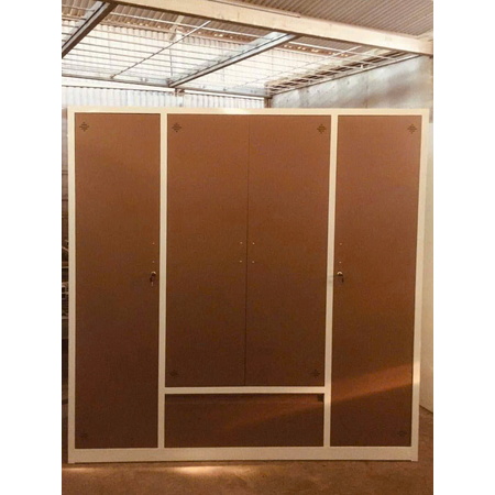 Tủ tôn phẳng 4 buồng - màu nâu