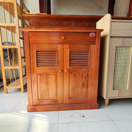 Tủ giày dép xoan ta