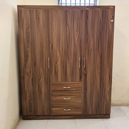 Tủ CN m6 3 ngăn kéo màu óc chó