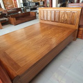 giường gỗ hương xám