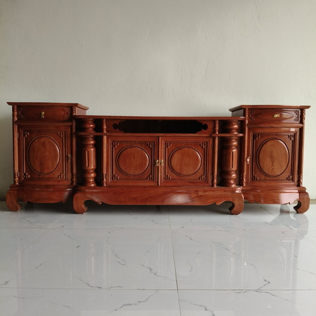 Kệ TV cột nho 2m4