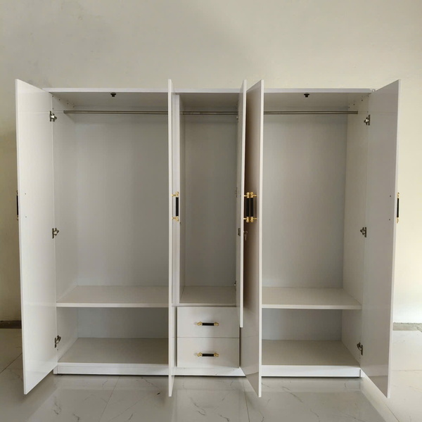 Tủ nhựa 5 buồng - Trắng