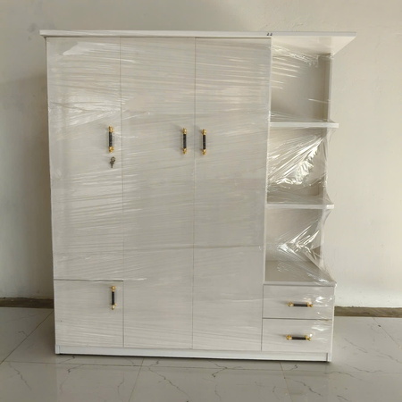 Tủ nhựa 3 buồng+ kệ trang trí