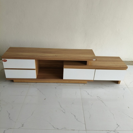 Kệ TV rút công nghiệp màu vàng