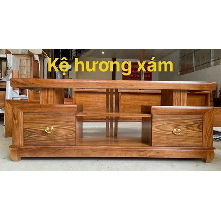 Kệ TV nhật hương xám 2m