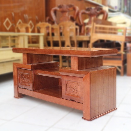 Kệ TV nhật xoan đào lai