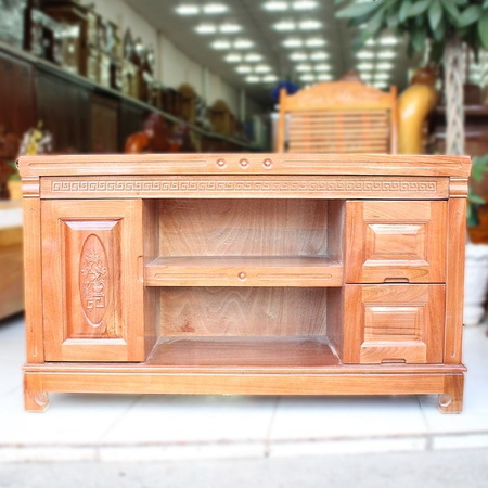 Kệ TV xoan đào 1m4