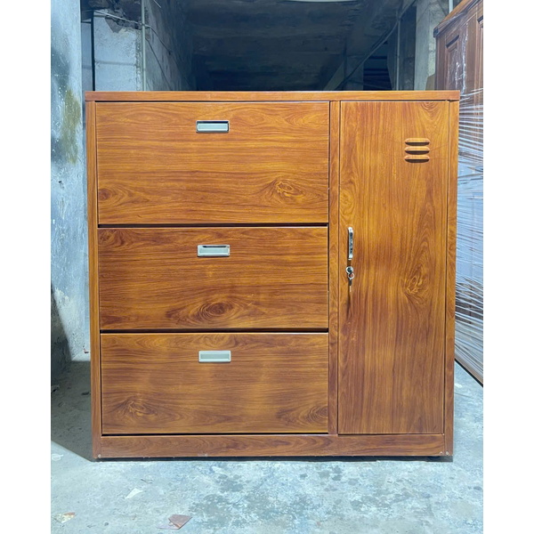 Tủ giày dép golsun thép vân gỗ