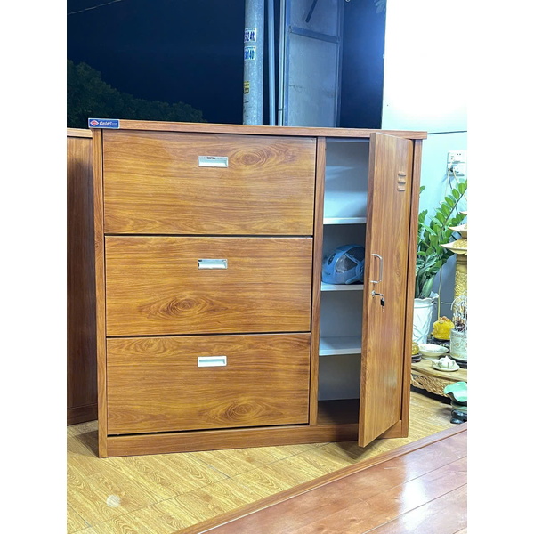 Tủ giày dép golsun thép vân gỗ