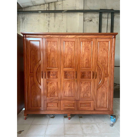 Tủ cẩm 5 buồng có ngăn kéo