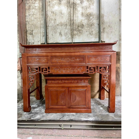 Bàn thờ hương đá- hoa sen 155