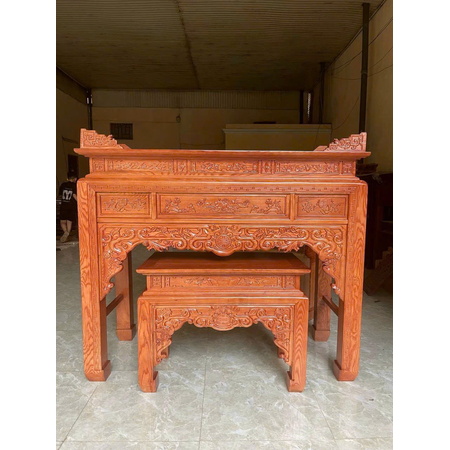 Bàn thờ hương đá chữ vạn 176