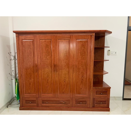 Tủ xoan đào 4 buồng+ 1bo