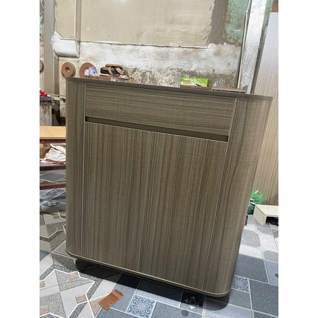 Tủ giày dép CN bo cong- kẻ xanh