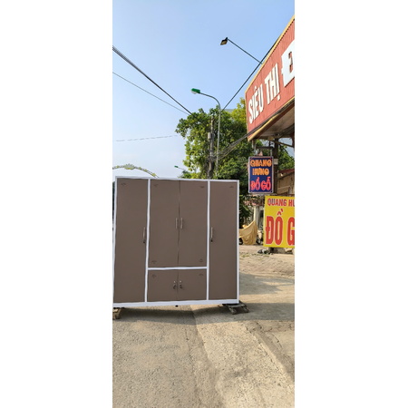 Tủ tôn phẳng 4 buồng- nâu
