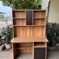 Bàn học giá sách cao cánh mở