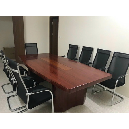 Bàn phòng họp sơn PU 2m4