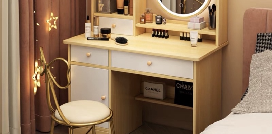 Reivew về bàn trang điểm Gương Led GC135