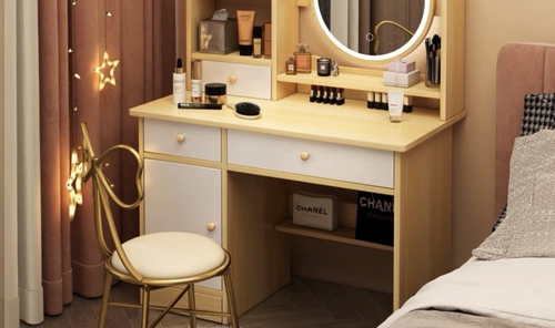 Reivew về bàn trang điểm Gương Led GC135